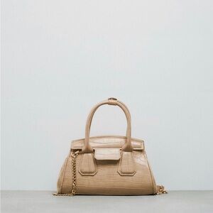 Zara mini beige purse